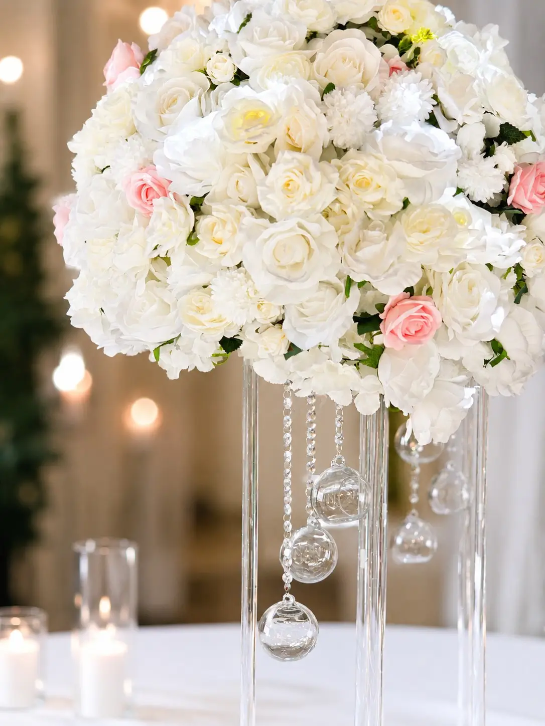 Elegant tablescape design for a celebration